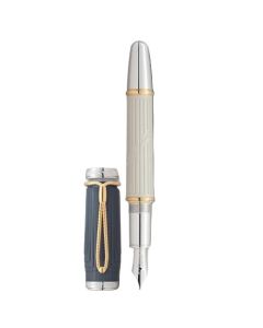 This Montblanc Writers Edition Homage to Jane Austen LE Fountain Pen is a limited edition with a solid gold nib.