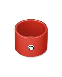 Montblanc's Coral Lacquer Small Desk Tray looks great placed on your desk and can keep small items together neatly.