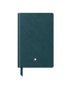 Montblanc's Fine Stationery #148 Cyprus Blue Lined Notebook is an A7 size and is perfect for taking when you're travelling or commuting to work.