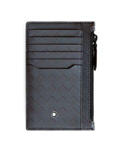 Montblanc's Extreme 3.0 Lavender Grey 8CC Card Holder has a zip pocket and multiple card slots so you can keep all your cards in one place.