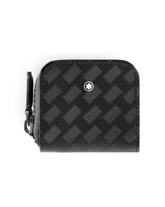 This Montblanc Extreme 3.0 Black Leather Earbuds Case has a zip around fastening and can store earplugs safely whilst travelling.