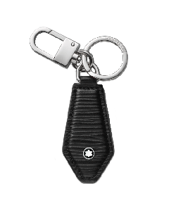 Meisterstück 4810 Black Leather Diamond Key Fob By Montblanc