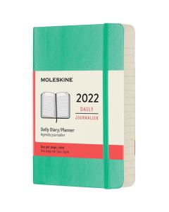 Pocket 12-Month Soft Cover Ice Green 2022 Daily Planner
