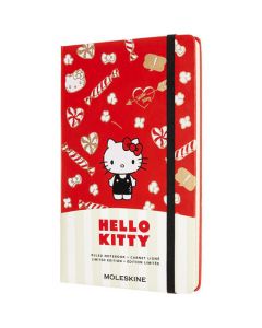 This is the Moleskine Medium Limited Edition Hello Kitty Ruled Notebook.