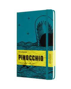 This is the Medium Limited Edition Pinocchio The Dogfish Notebook designed by Moleskine. 