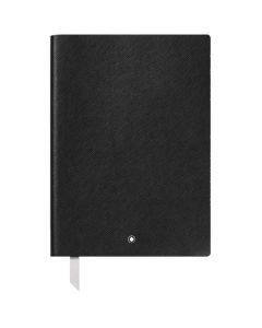 Black #163 Fine Stationery Lined Notebook designed by Montblanc.