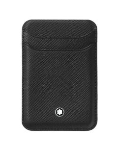 This is the Montblanc Sartorial Black 2CC Card Holder with Magnetic System. 