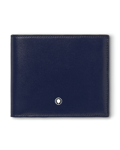 Montblanc Meisterstück 4CC Ink Blue Wallet with Coin Case