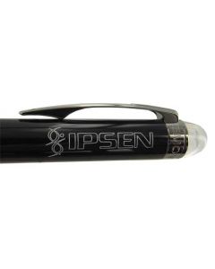 This Montblanc ballpoint pen has been engraved on the cap for Ipsen.