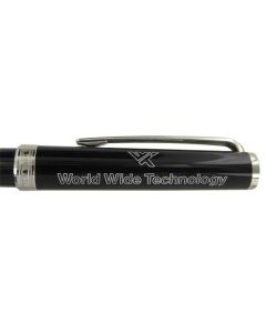 This Montblanc ballpoint pen has been engraved on the cap for World Wide Technology.
