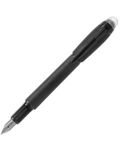 This StarWalker Black Cosmos Metal Fountain Pen was designed by Montblanc. 
