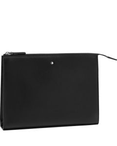 This Meisterstück Black Clutch Pochette is designed by Montblanc. 
