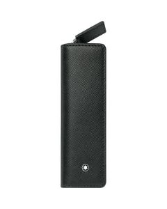 Montblanc pen case made with sartorial leather.