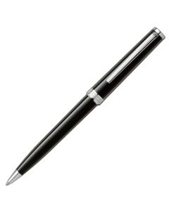 This Montblanc PIX ballpoint pen is made from a black smooth resin material.