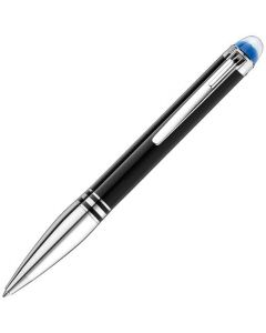 This is the Montblanc StarWalker Doué Black and Stainless Steel Ballpoint Pen.