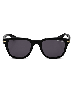 Montblanc's Squared Sunglasses with Black Acetate Frame come in a medium size and will be in a leather case. 