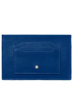 This Meisterstück Blue 6CC Card Holder is designed by Montblanc. 