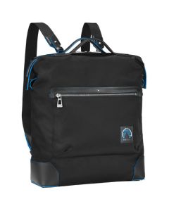 This is the Blue Spirit ECONYL® Tote designed by Montblanc. 