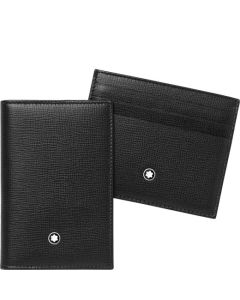 This gift set from Montblanc comes with a card holder and business card holder.