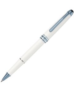 Montblanc's White Classique Meisterstück Glacier Rollerball Pen.