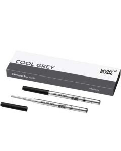 This is the Montblanc cool grey medium ballpoint pen refills.