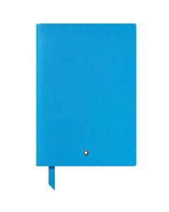 This Montblanc fine stationery notebook comes in an Egyptian blue leather colour.