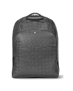 This Montblanc Extreme 3.0 Large 3 Compartment Backpack Forged Iron fits a laptop in the padded compartment. 