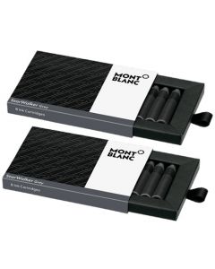 These are the Montblanc Grey StarWalker Ink Cartridges. 