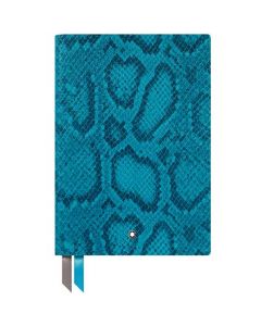 This is the Montblanc Hawaiian Mock Python Print Fine Stationery #146 Lined Notebook.