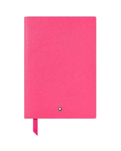 This is the Montblanc Hot Pink Fine Stationery #146 Lined Notebook.