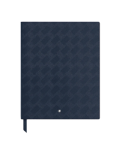Montblanc's Extreme 3.0 Ink Blue Fine Stationery Lined Notebook #149 has a grosgrain ribbon bookmark.