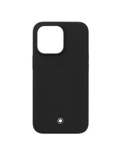 This is the Montblanc Black Meisterstück Selection iPhone 13 Pro Case. 