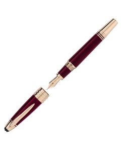 The Montblanc bordeaux special edition JFK fountain pen.