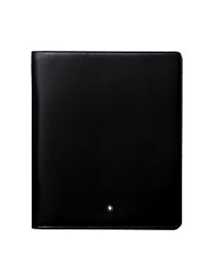 Montblanc Meisterstuck leather medium notebook.