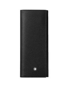 This Meisterstück 4810 Black 2 Pen Pouch has been designed by Montblanc.