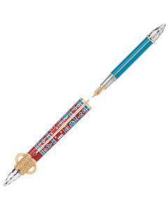 This is the Montblanc Limited Edition Patron of Art Homage to Moctezuma I 888 Fountain Pen.