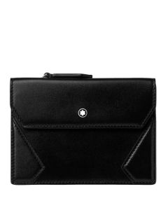 Meisterstück Black Card Holder, designed by Montblanc. 