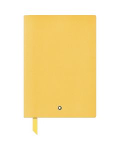 This is Montblanc's Colour of the Year Mustard Yellow #146 Fine Stationery Lined Notebook. 