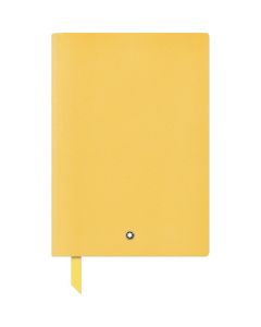 This is Montblanc's Colour of the Year Mustard Yellow #146 Fine Stationery Lined Notebook. 