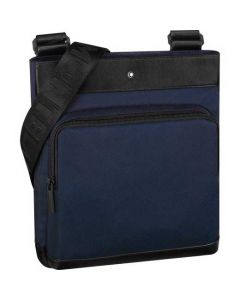 Navy Nightflight Envelope Bag with Gusset designed by Montblanc.