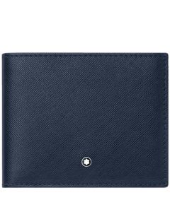 This Sartorial Navy 6CC Wallet has been designed by Montblanc. 