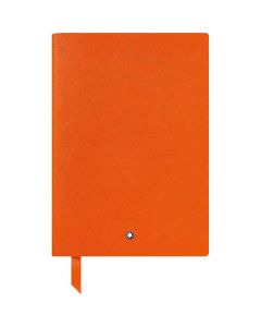 This is the Montblanc Manganese Orange, Fine Stationery #146 Notebook.