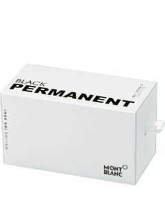Montblanc Permanent Black Ink Bottle packaging. 