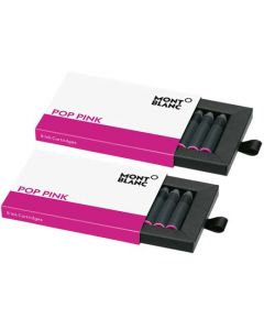 These are the Montblanc Pop Pink Ink Cartridges.