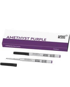 This is the Montblanc Amethyst Purple Ballpoint Refill (M).