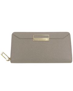 Montblanc ladies purse is made from taupe sartorial leather.