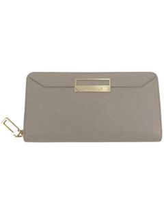 Montblanc ladies purse is made from taupe sartorial leather.