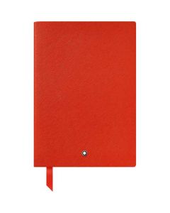 This is the Montblanc Modena Red, Fine Stationery #146 Notebook, Lined.