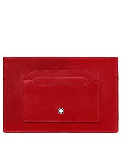 This Meisterstück Red 6CC Card Holder is designed by Montblanc. 