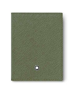 Carry your business cards with this Montblanc Sartorial 4CC Clay Green Business Card Holder